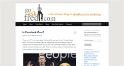 Desktop Screenshot of goaskfred.com
